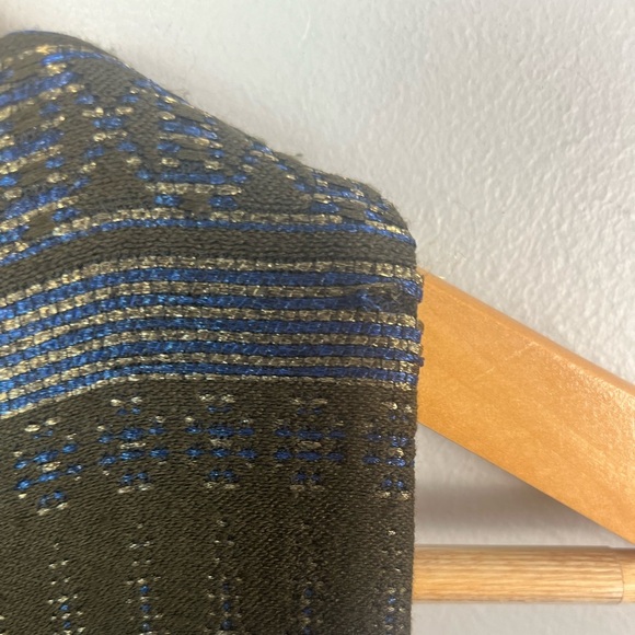 AMANDA WAKELEY Midnight/Multi Tapis Short Jacquard Dress size 6 - Picture 7 of 13